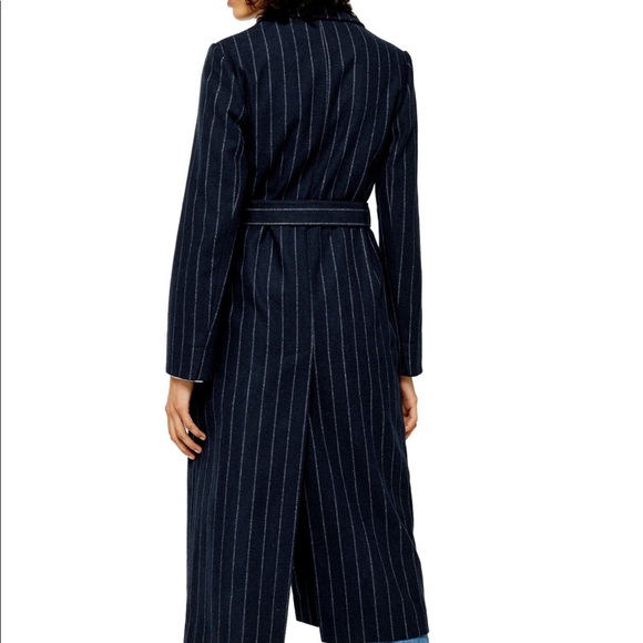 Topshop Belted Long Coat - Picture 2 of 5